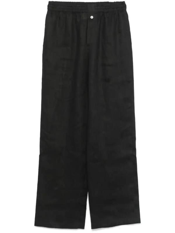 linen trousers