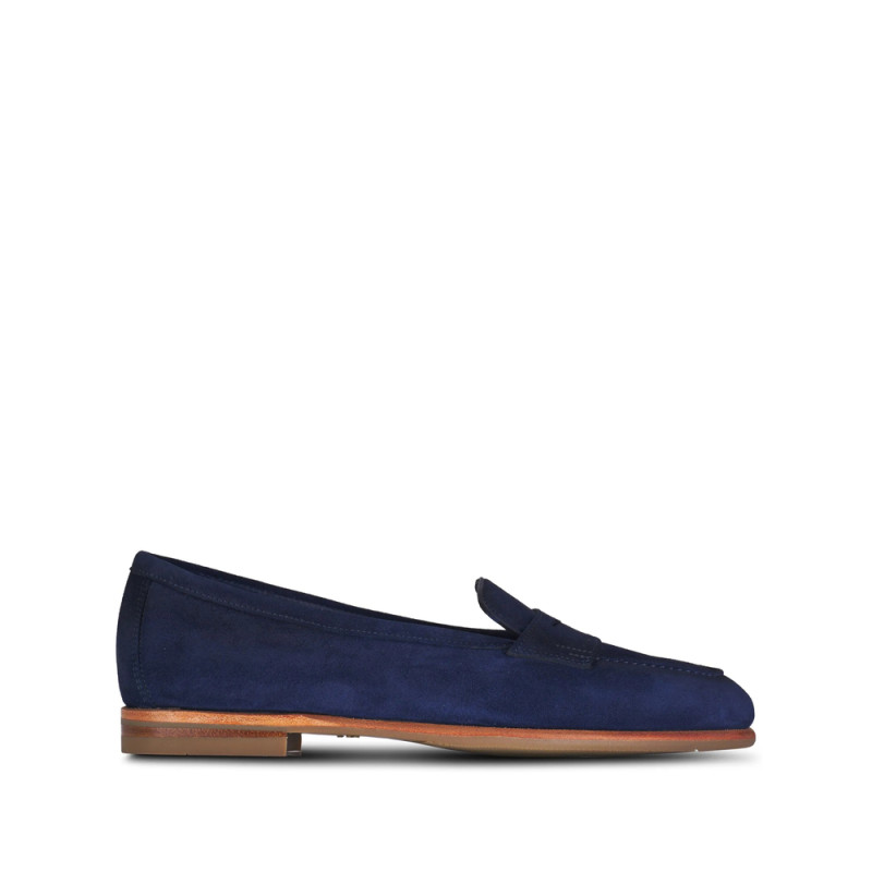 Santoni Suede Loafers