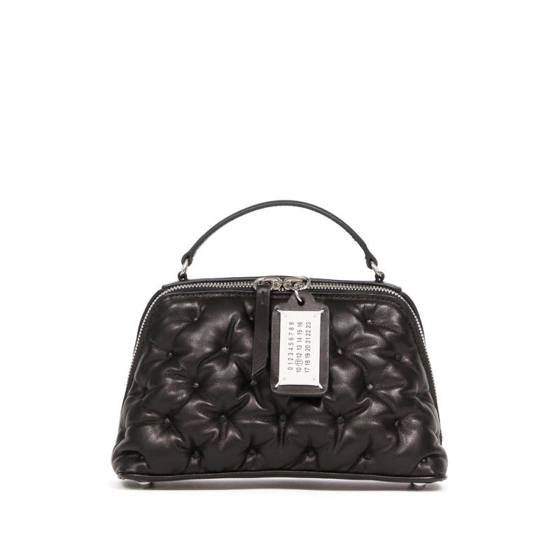 Maison Margiela Glam Slam Embroidery Trapezoid Tote Bag