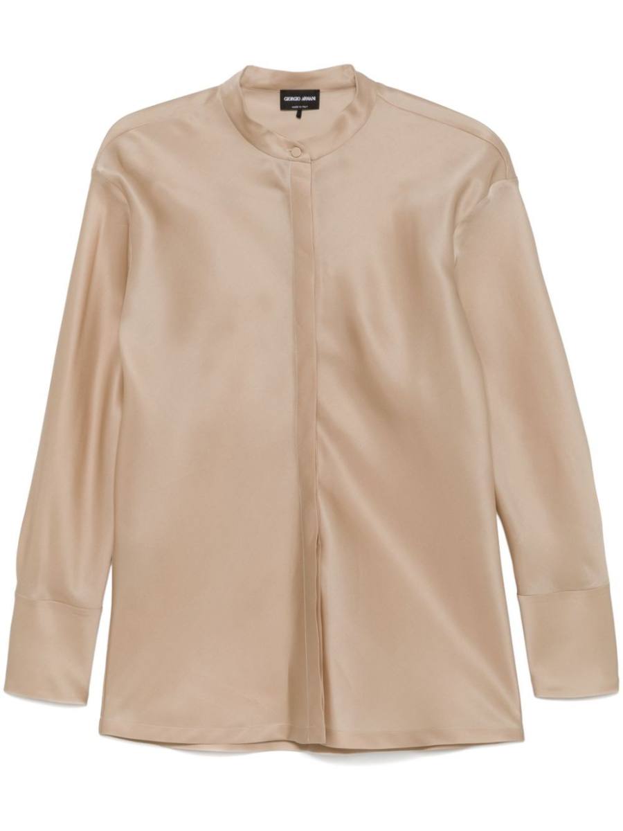silk shirt
