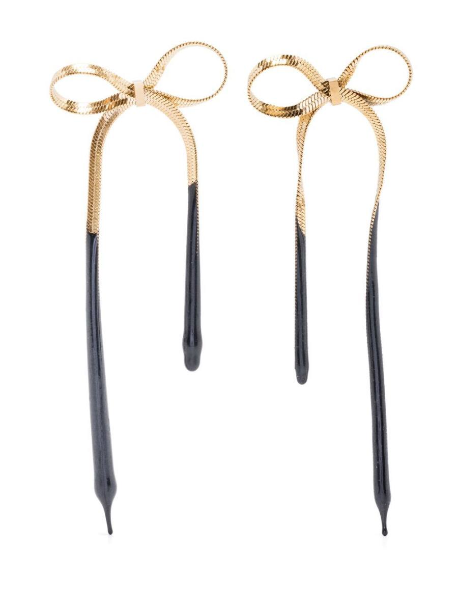 Laced Bow earrings