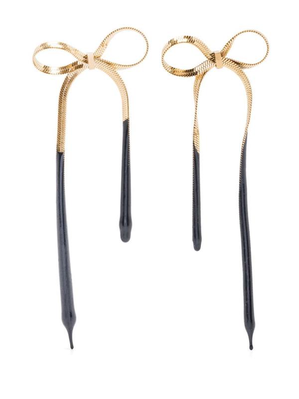 Laced Bow earrings