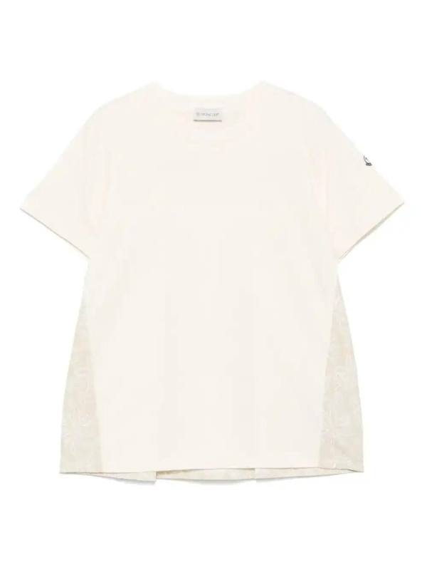 floral-print T-shirt