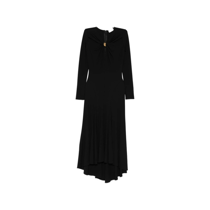 Elisabetta Franchi Long-sleeve Midi Dress