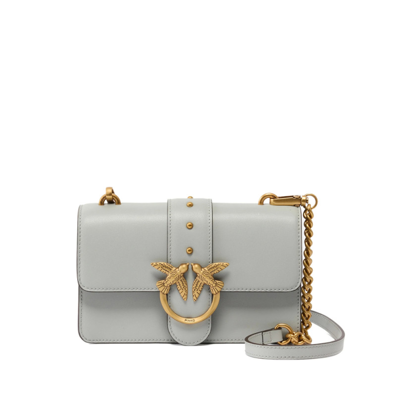 Pinko Small Love One Stud-embellished Shoulder Bag