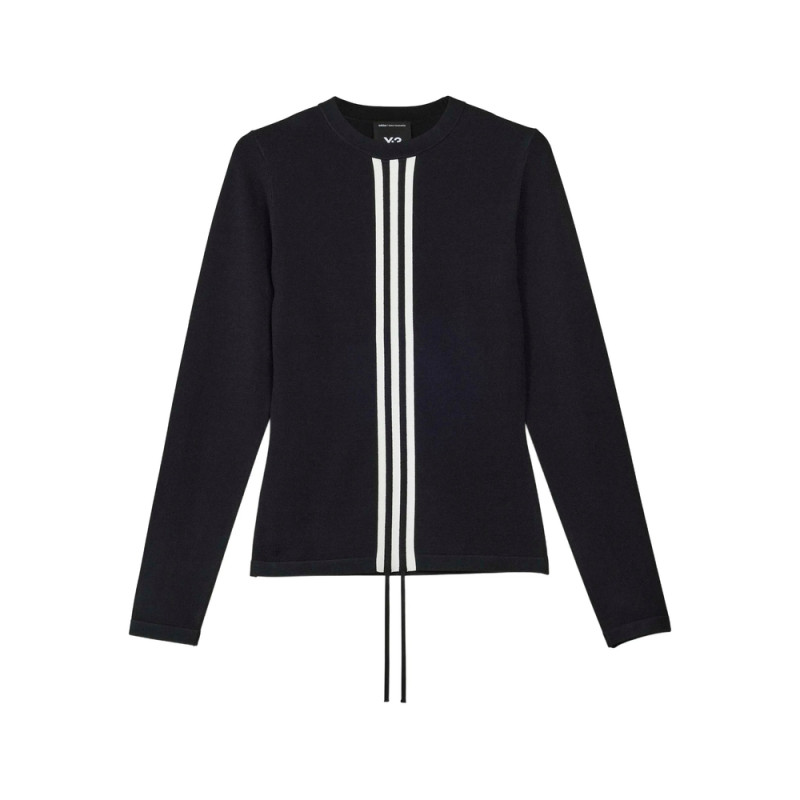 Y-3 Three-stripe Long-sleeve Sweatshirt