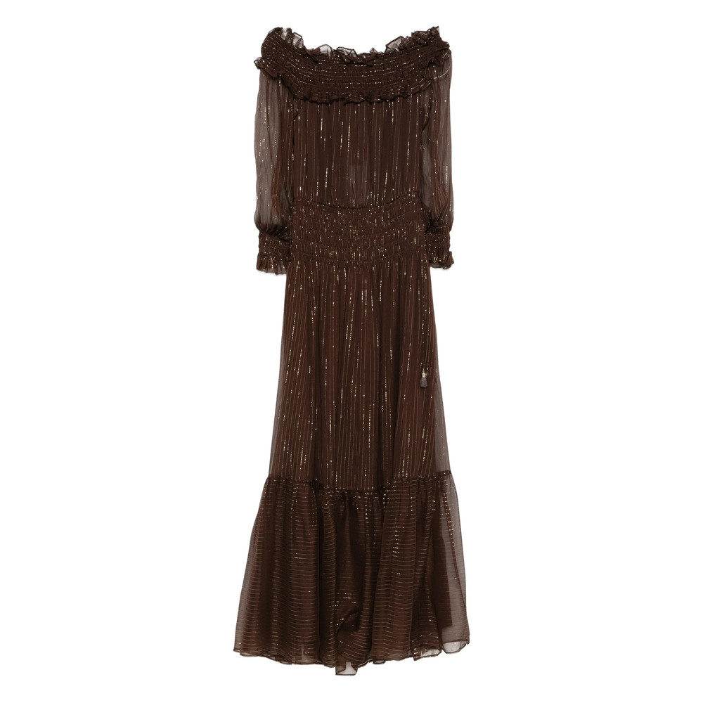 Self-portrait Georgette Maxi Dress