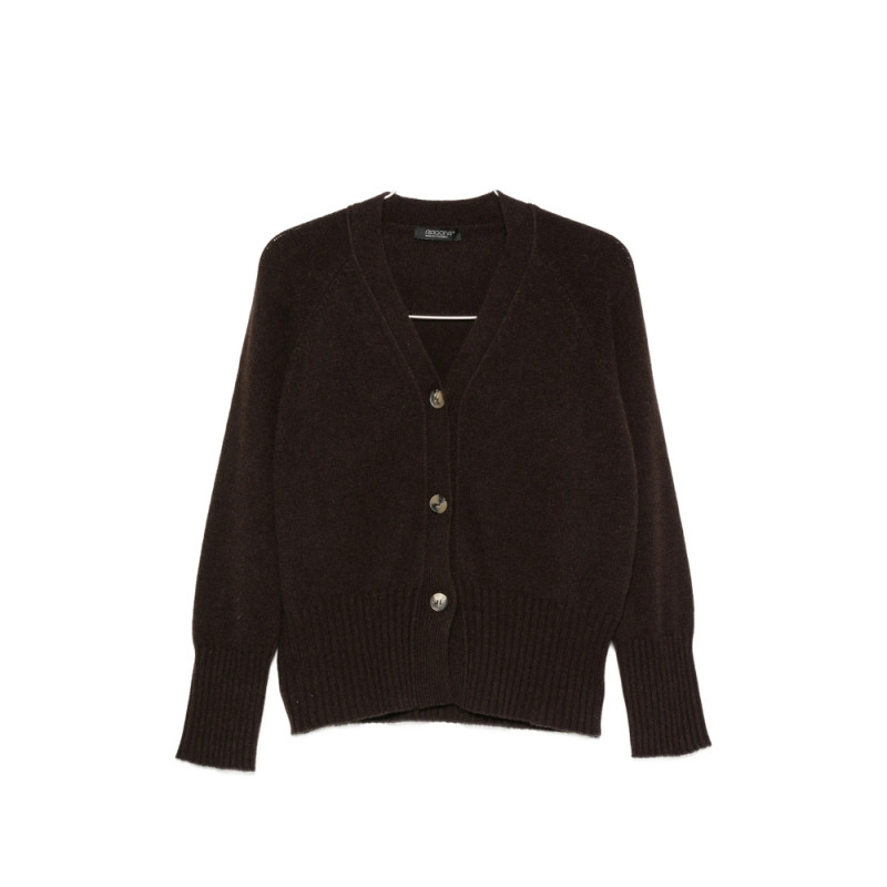 Aragona V-neck Button-up Cardigan