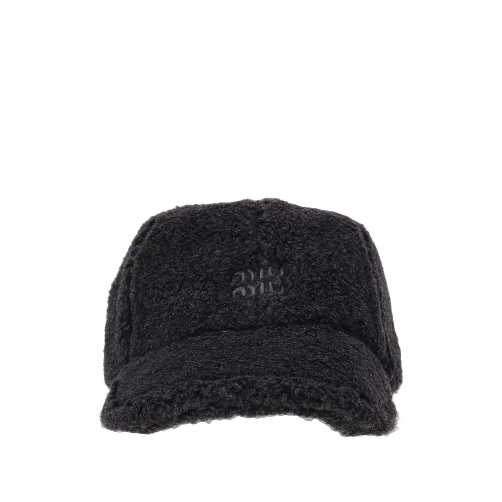 Miu Miu Fleece Baseball Cap