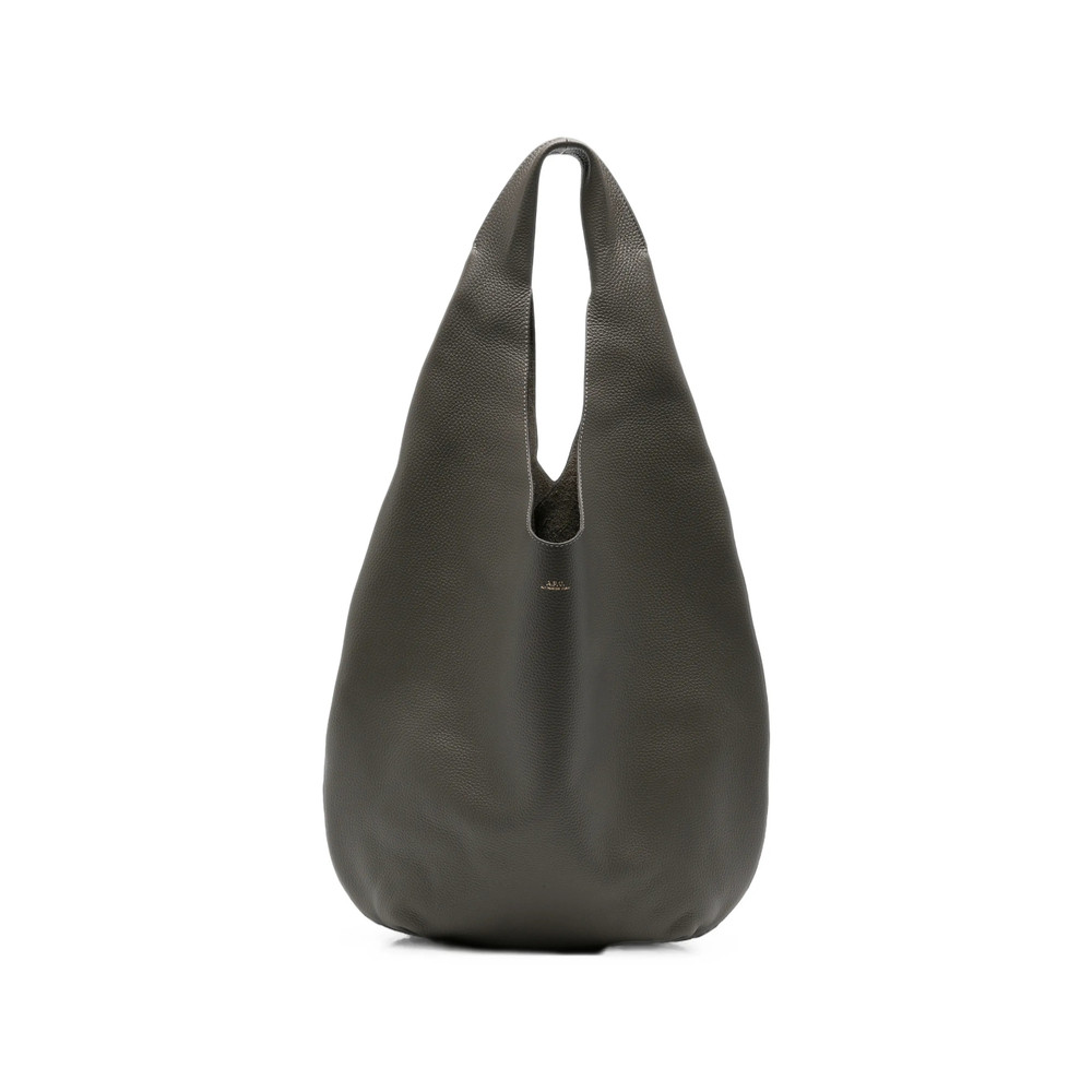A. p.c. Le Neige Leather Shoulder Bag