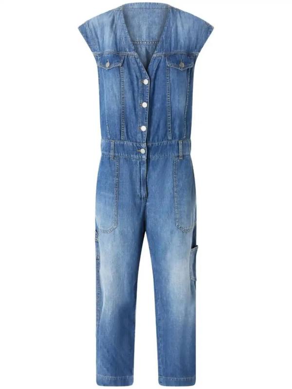 denim jumpsuit