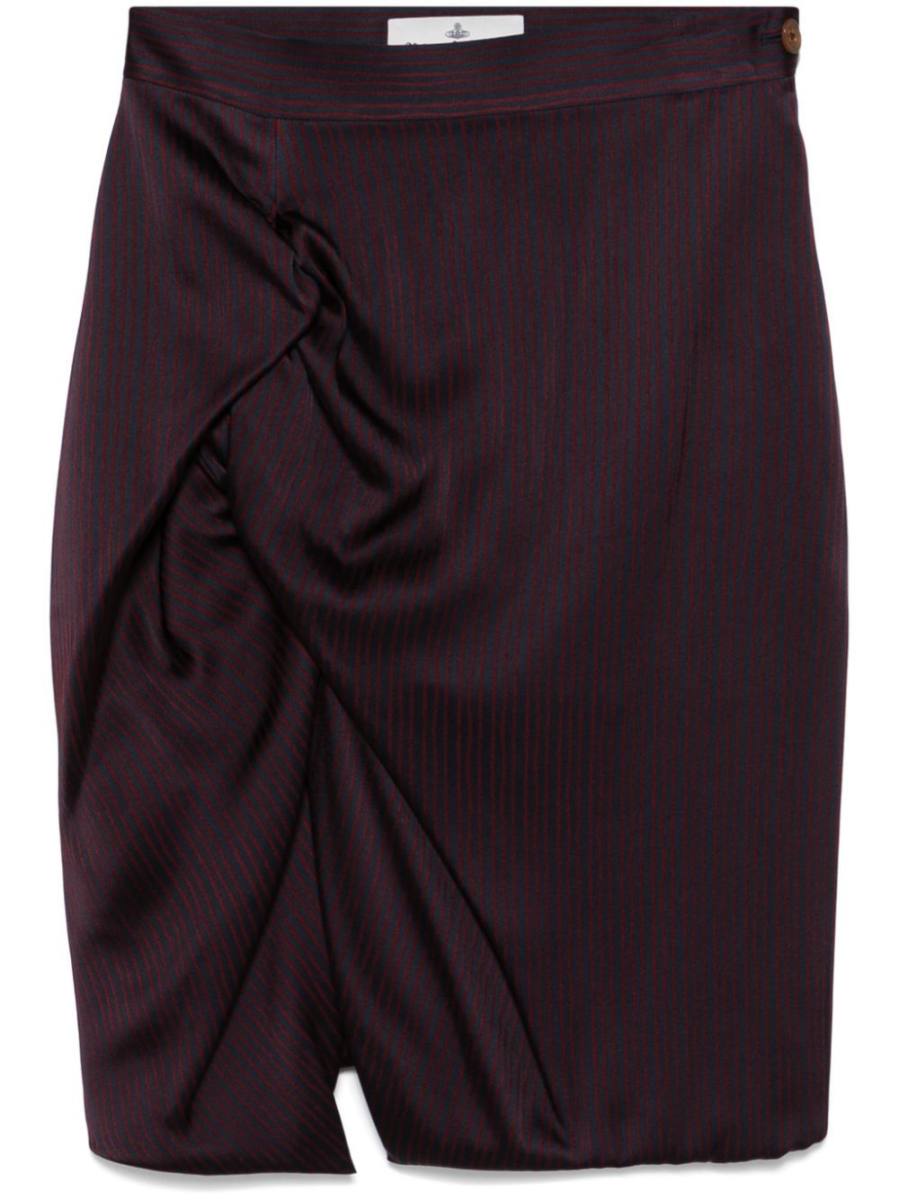 Side Panther mini skirt