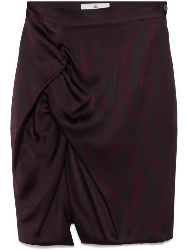 Side Panther mini skirt