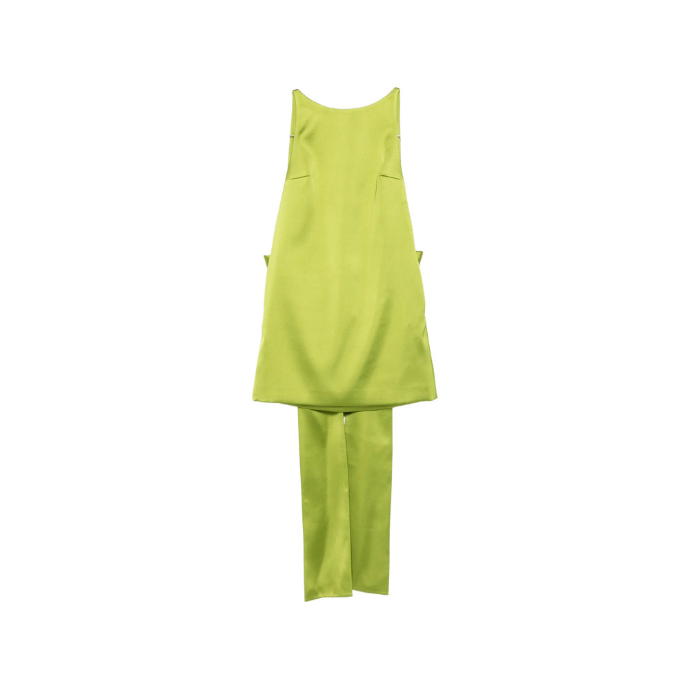 Self-portrait Oversized-bow Mini Dress