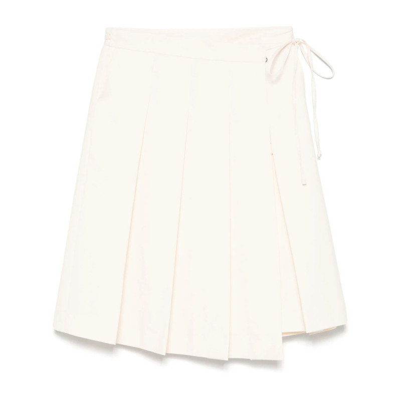 Dunst Pleated Wrap Skirt