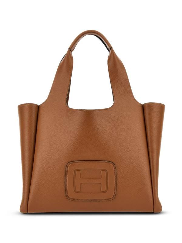 medium H-bag leather tote bag