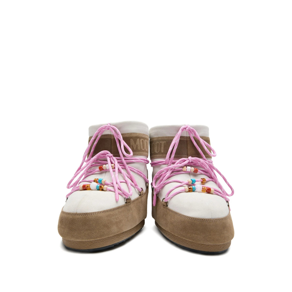 Moon Boot X Guest In Residence X Guest In Residence Beaded Suede Boots