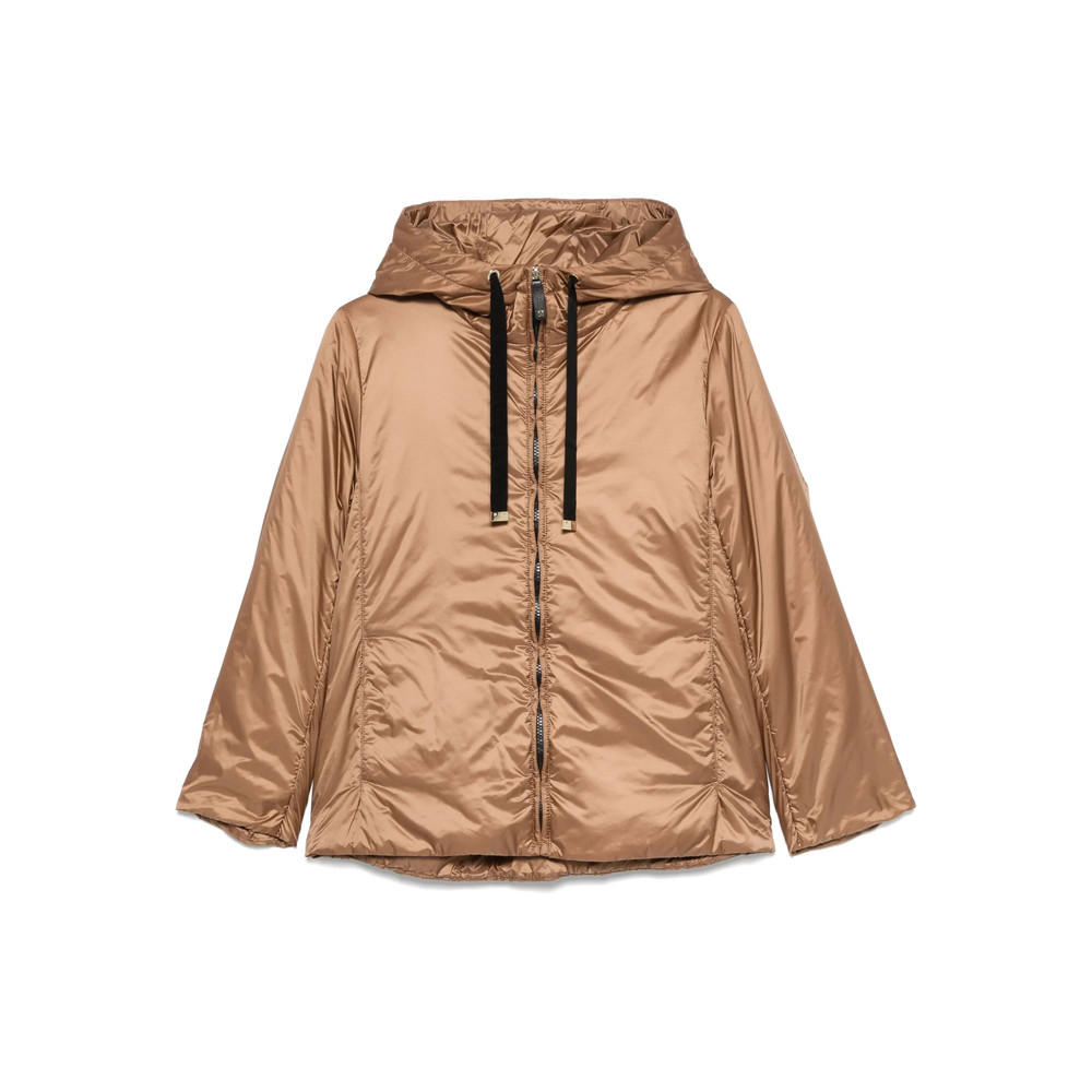 Max Mara Cube Satin Hooded Jacket