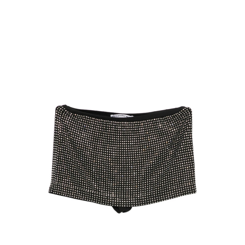 Alexander Wang Crystal-embellished Shorts