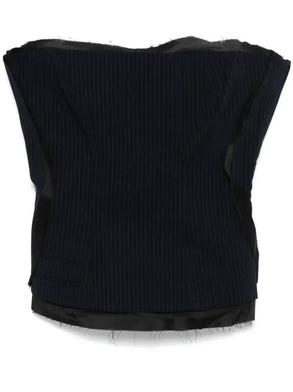 striped corset