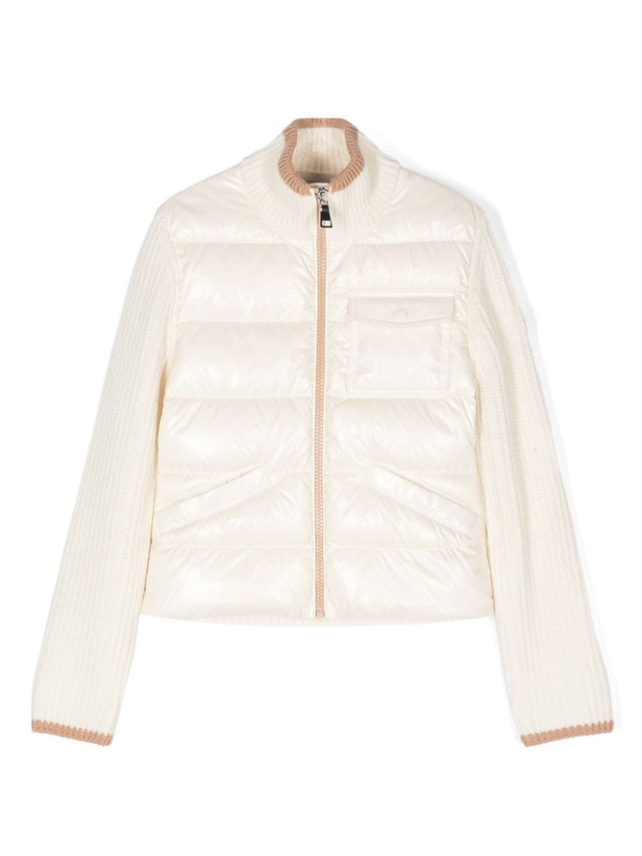 padded wool jacket