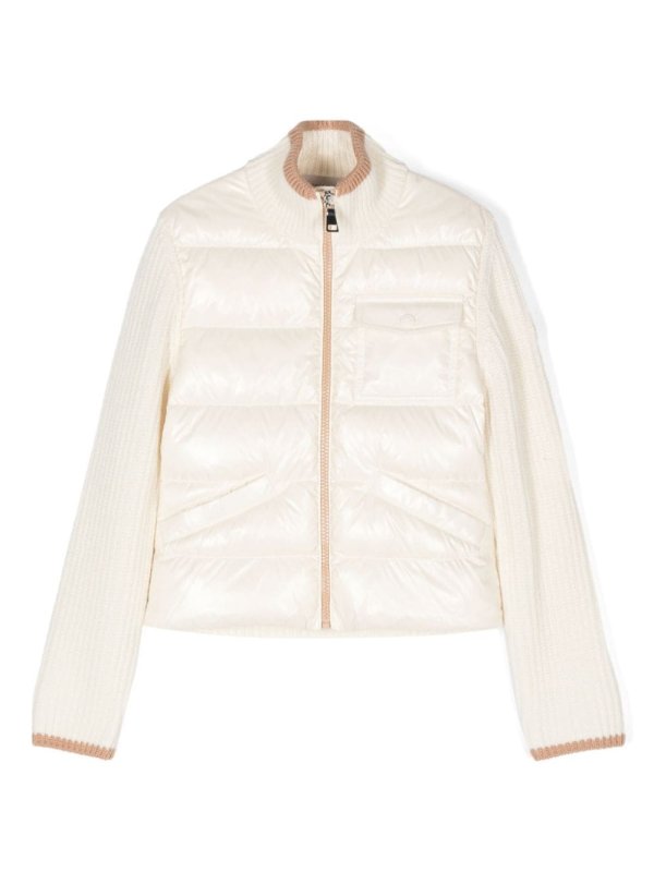 padded wool jacket