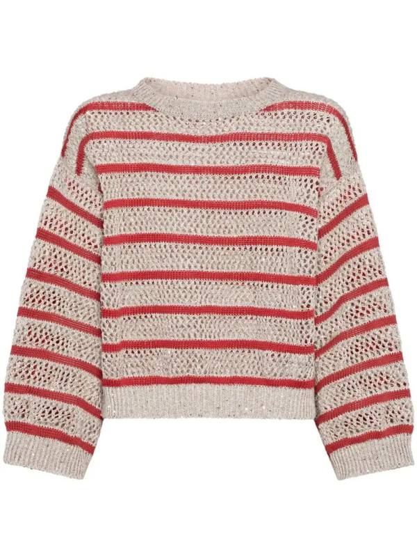 Dazzling Net sweater
