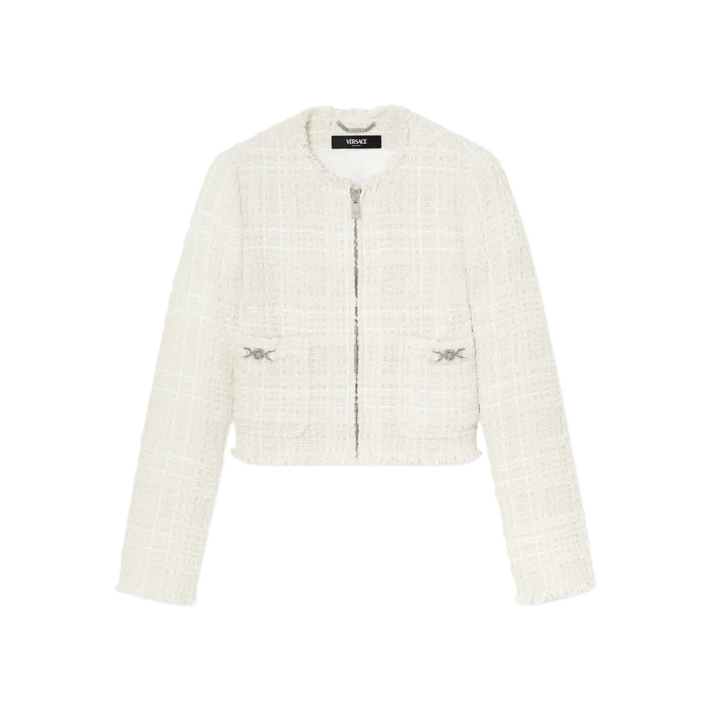 Versace Cotton Cardigan Jacket