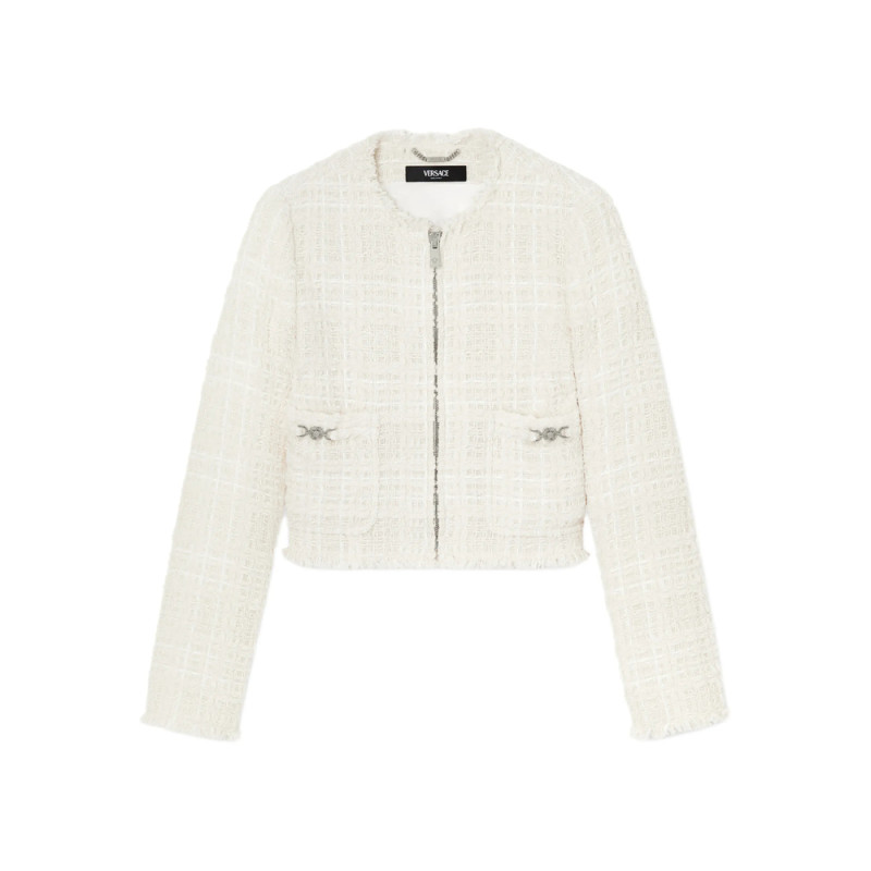 Versace Cotton Cardigan Jacket