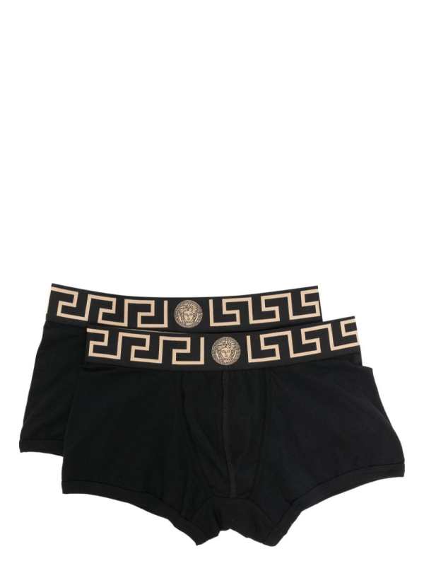 Medusa-jacquard briefs (pack of two))
