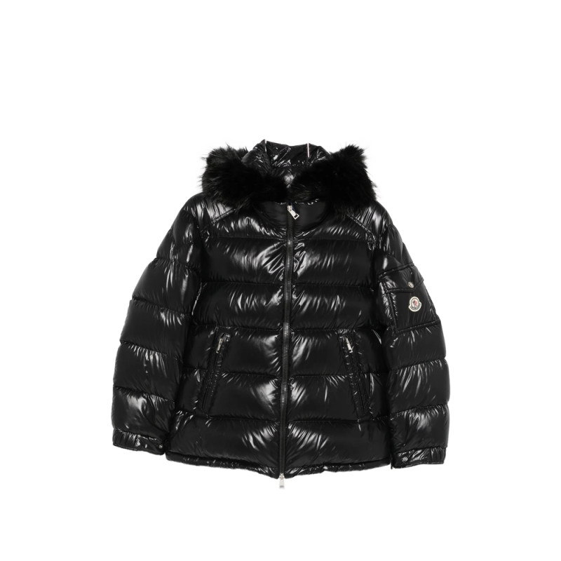 Moncler Fur-trim Quilted Jacket