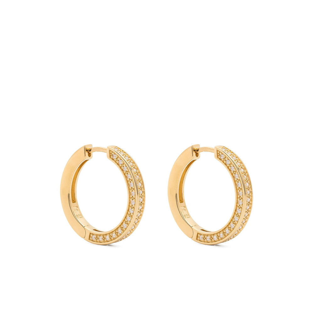 Tom Wood Nova Medium Hoop Earrings