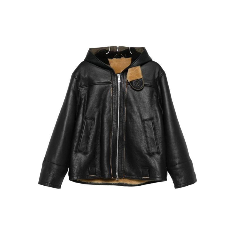 Our Legacy Hooded Shearling Jacket