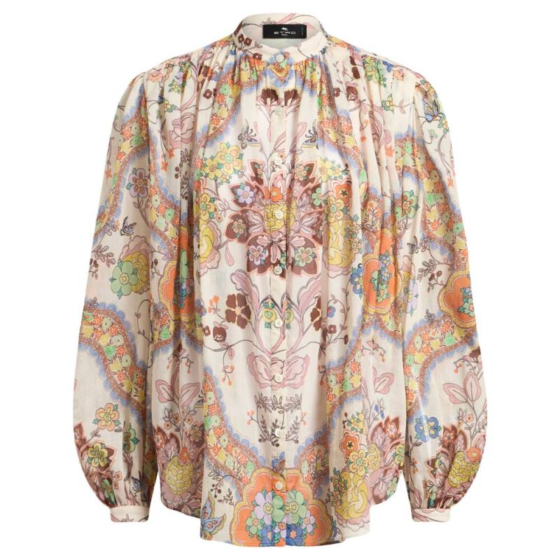Etro Cotton Pleated Shirt