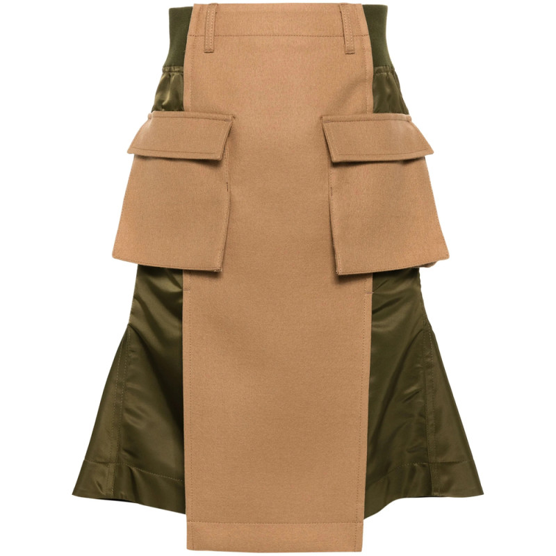 Sacai Panelled Skirt