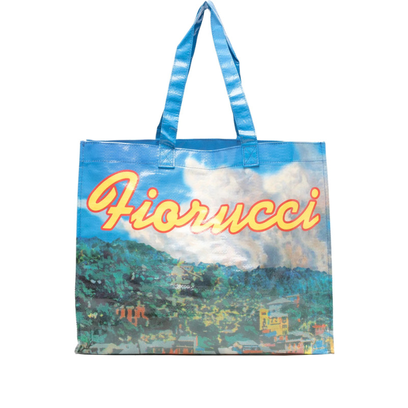 Fiorucci Maxi Portofino Postcard Tote Bag