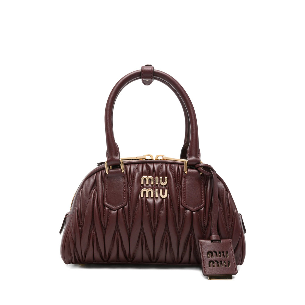 Miu Miu Matelassé Leather Shoulder Bag