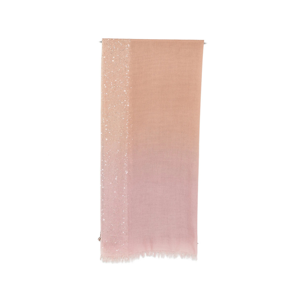 Faliero Sarti New Dania Sequin-embellished Frayed Scarf