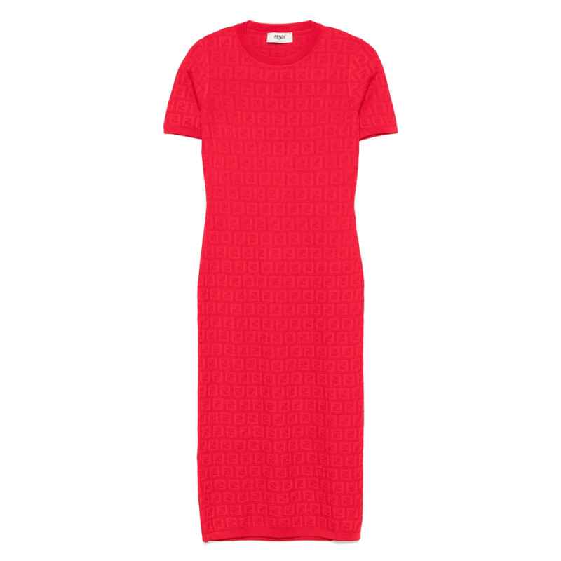 Fendi FF-jacquard Dress