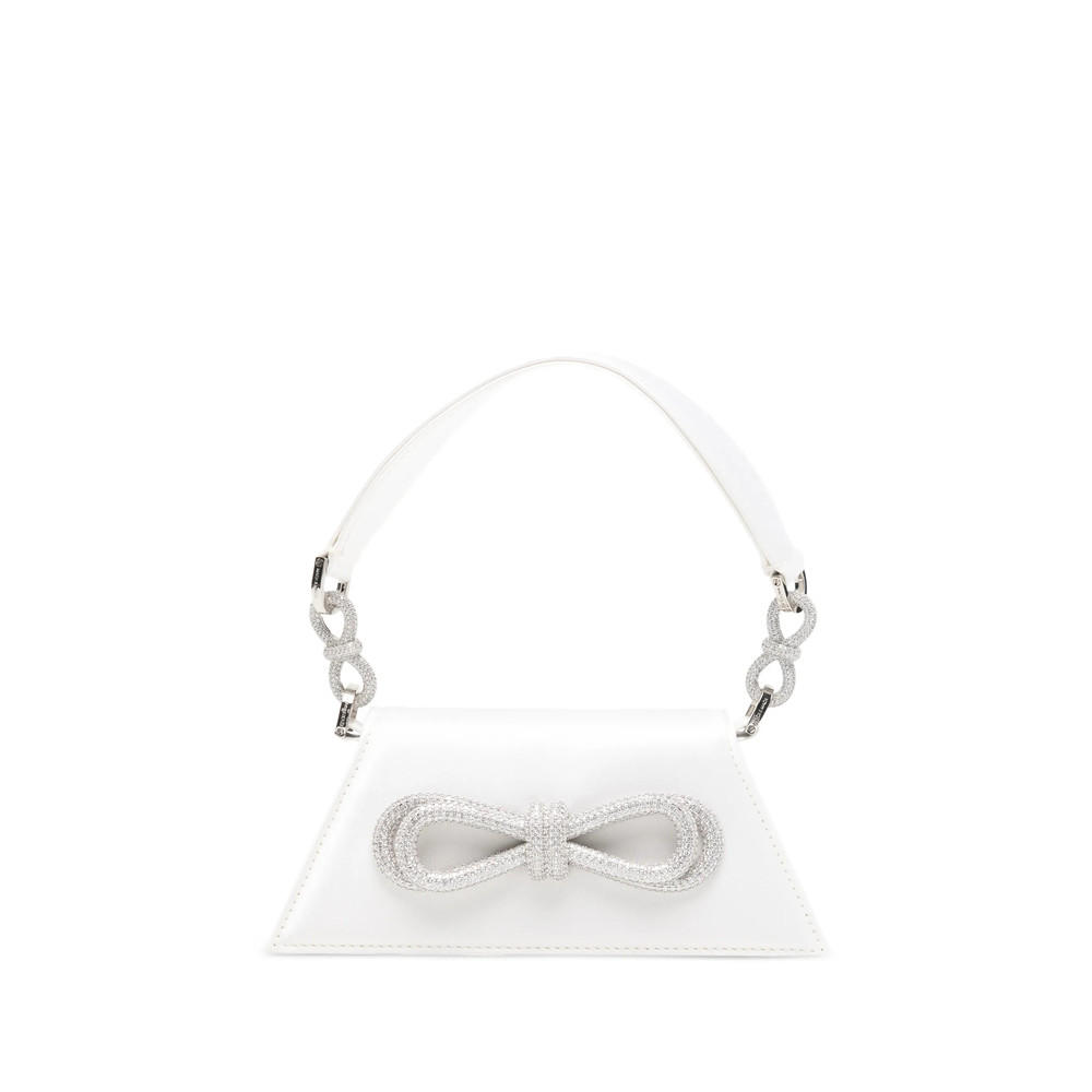 Mach & Mach Bow Chain Tote Bag