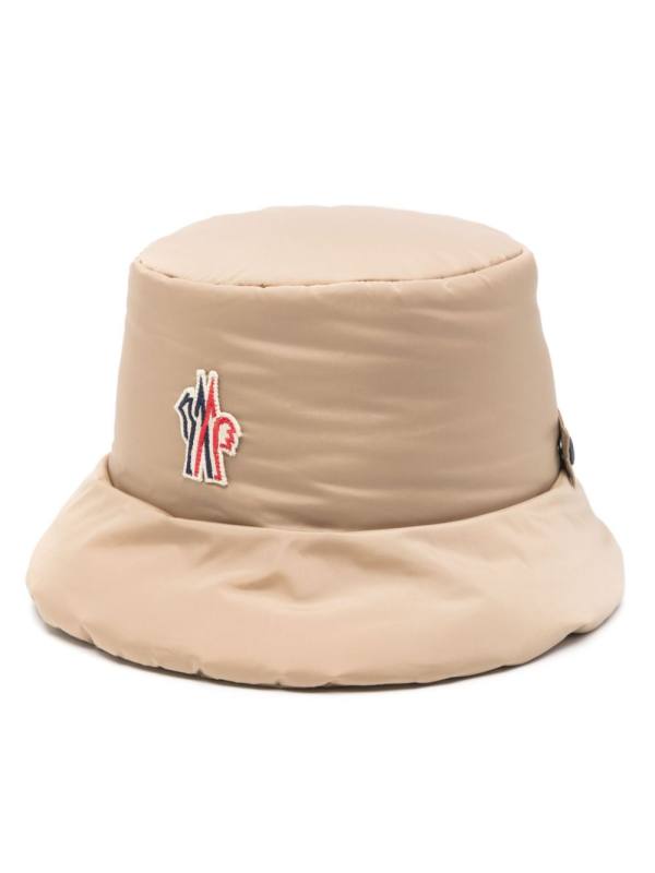 logo-patch bucket hat