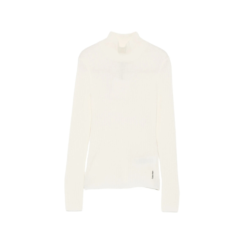 Calvin Klein Ribbed-knit Roll-neck Sweater