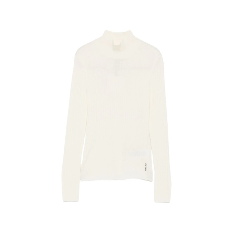 Calvin Klein Ribbed-knit Roll-neck Sweater