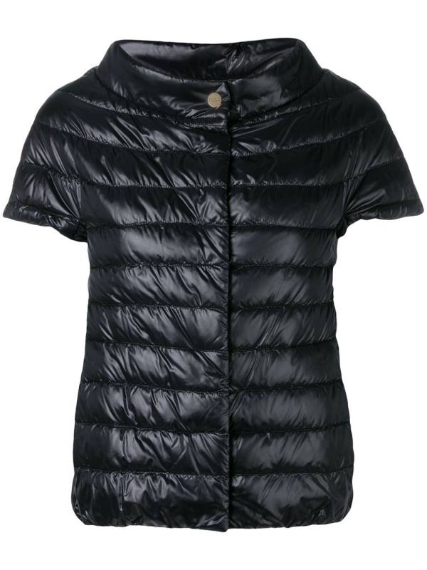 Great short-sleeved down jacket