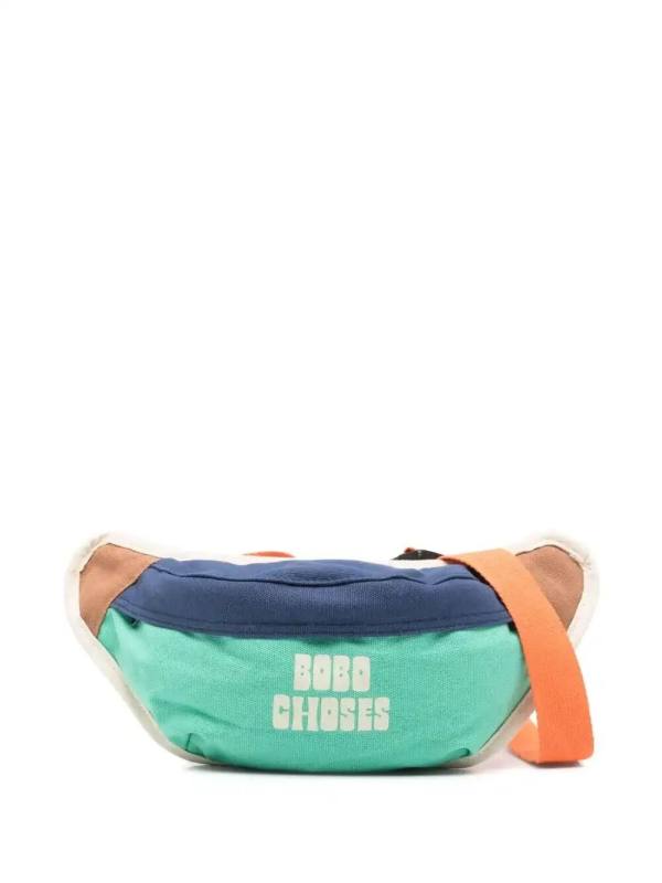 logo-print belt bag