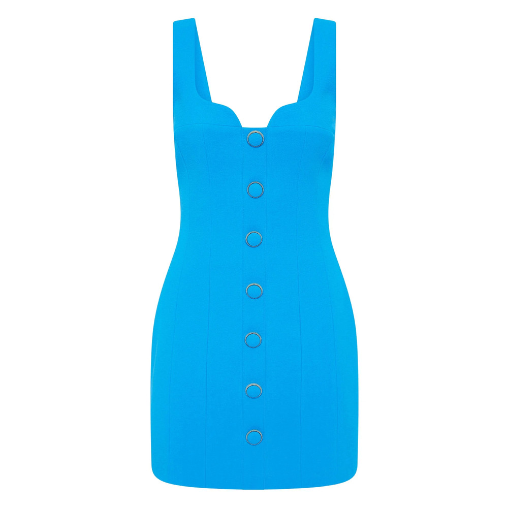 Rebecca Vallance Sweetheart-neck Mini Dress