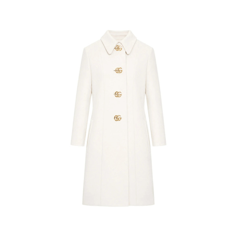 Gucci Double G Wool Coat