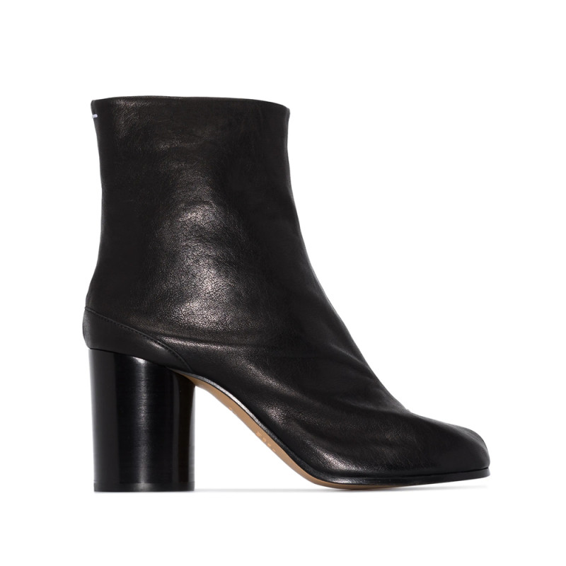 Maison Margiela Tabi 80mm Leather Ankle Boots