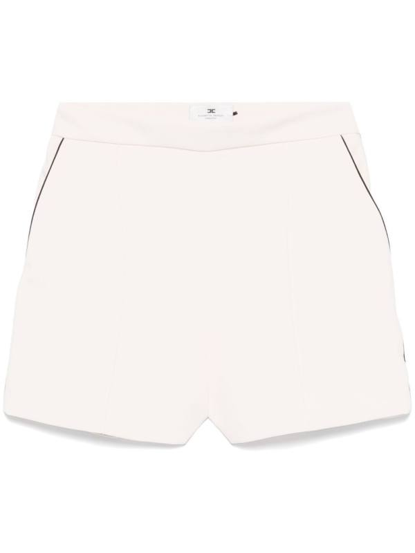 contrasting-piping shorts