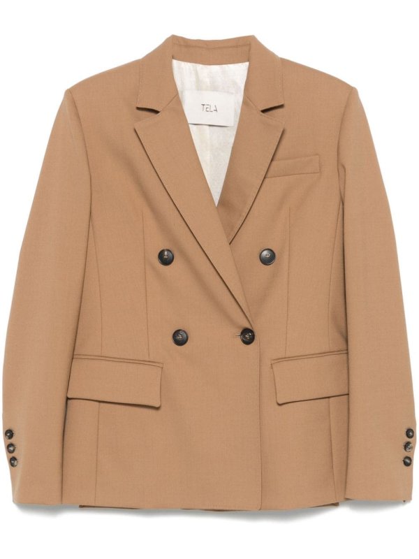 double-breasted blazer